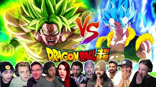 🤯GOGETA vs BROLY🔥quotTheyre Break The Realityquot REACTION MASHUP PART 3 Dragon Ball Super Brolyドラゴンボー [upl. by Rabbi]