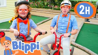 Blippi And Meekah Construct A Friendship  Blippi  Educational Videos for Kids [upl. by Leira]