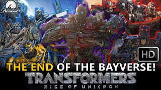 Transformers Rise Of Unicron2024 End Of The Bayverse All Characters amp Everything We Know [upl. by Adnilym529]