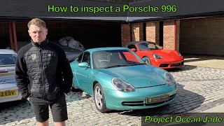 How To Inspect a Porsche 996  FGP Project Ocean Jade EP2 [upl. by Bram]