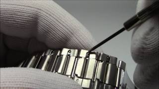 How to Size a Folded Link Bracelet  Watch and Learn 16 [upl. by Ethbun]