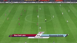 Playoffs Game 1 Real Salt Lake vs Minnesota United 2024 FC 24 [upl. by Lectra855]