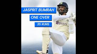 Jasprit Bumrah One Over 35 Runs cricket cricketshorts cricketnews [upl. by Georgianna]