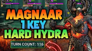 MAGNARR  1 KEY HARD HYDRA CLAN BOSS  Raid Shadow Legends [upl. by Morrell]