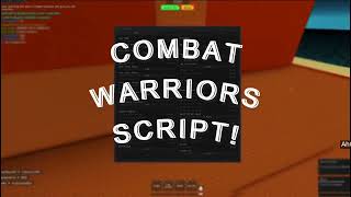 NEW COMBAT WARRIORS Script Hack GUI AUTO PARRY  AUTOFARM  RADIO CODE MOBILE PC IOS [upl. by Ardiedak]