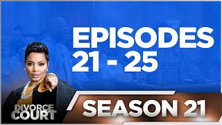 Episodes 21  25  Divorce Court  Season 21  LIVE [upl. by Ysnat]