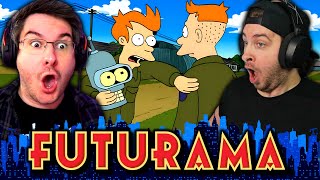 FUTURAMA Season 3 Episode 19 REACTION  Roswell That Ends Well [upl. by Airbmak]