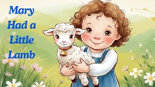 Mery Had A Little Lamb  English Stories For Kids  English Cartoon [upl. by Desdemona]