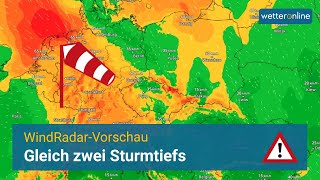 Gleich zwei Sturmtiefs ab Nikolaus 🌬️❗ [upl. by Shiroma]