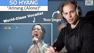 Bass Singer FIRSTTIME REACTION amp ANALYSIS  So Hyang  Arirang quotAlonequot [upl. by Kcirtapnaes492]