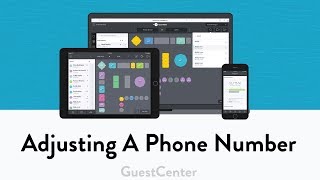 Adjusting A Phone Number in Guest Center [upl. by Harak]