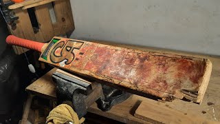 Can this cricket bat be fixed  Cricket bat Repair  Episode 6 [upl. by Miran]