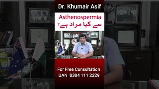 What is Asthenospermia [upl. by Laws]