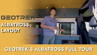 BEST CAMPERVAN FOR YOUR MONEY  GEOTREK Albatross Layout FULL TOUR [upl. by Phi]