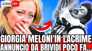 🔴 GIORGIA MELONI IN LACRIME quotANNUNCIO DA BRIVIDI SULLA FIGLIA DI POCO FAquot FAN EMOZIONATI [upl. by Liebowitz]