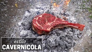 Carne Asada estilo Cavernícola  La Capital [upl. by Dlonra]