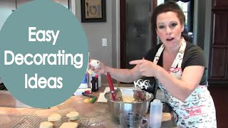 How To Make Adorable Baptism Cookies With A Personal Touch  Renee Romeo [upl. by Nomelif]