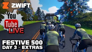 Lama LIVE Festive 500 Day 3  Zwift Pace Partner Ride [upl. by Sivrep]