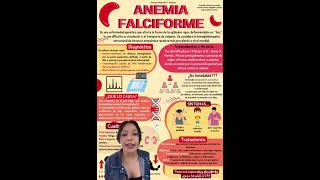 Anemia FalciformeInfografía genética [upl. by Ellinnet]