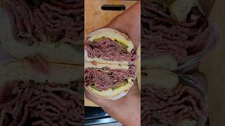 hot pastrami sandwich shortvideo reels food shorts short [upl. by Nitsud218]