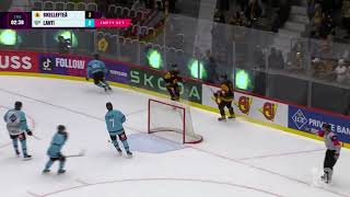 Mārtiņš Dzierkals Goal vs Lahti Pelicans 13092024  Champions Hockey League [upl. by Eilrak]