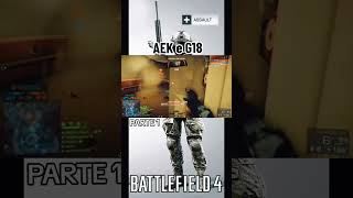 BATTLEFIELD 4 AEK e G18 Kit Prozinho [upl. by Rufena620]