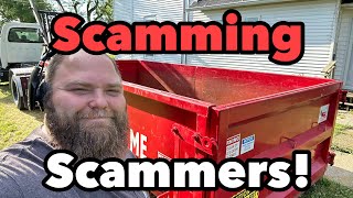 Outsmarting Dumpster Scammers From Initial Contact to Resolution [upl. by Sillihp]