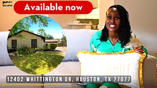 AVAILABLE NOW FOR SALE 12402 Whittington Dr  Ashford South Area  Houston Real Estate [upl. by Imoyik]