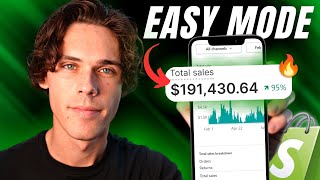 The EASIEST Way To Start Shopify Dropshipping Just 6 Steps [upl. by Kcirded]