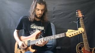 Rpm Estação No Inferno Guitar Cover [upl. by Nyliram]