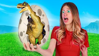 ABRIMOS un HUEVO de DINOSAURIO 🦖🥚🤯  El Show de Tekendo y Laia Oli 3 [upl. by Baron]