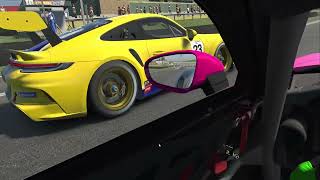 iRacing  Pimax Crystal Light  Knockhill  Porsche GT3 Cup 992 [upl. by Nitsa962]