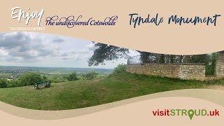 WottonunderEdge to the Tyndale Monument on the Cotswold Way [upl. by Marston697]