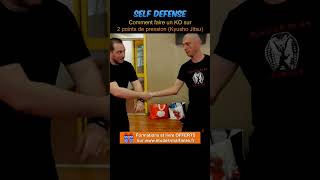 Comment faire un KO sur 2 points de pression  Poumon 7 et 8 Kyusho Jitsu  Points vitaux Shorts [upl. by Blackstock]