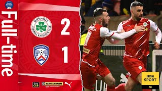 HIGHLIGHTS  Cliftonville 21 Coleraine [upl. by Waynant60]