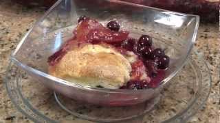 Fresh Blueberry amp Nectarine Cobbler [upl. by Seen]