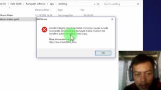 Tutorial Cara mengatasi NSIS error HOW TO FIX NSIS Error By Taofik AB HD [upl. by Tsenrae]