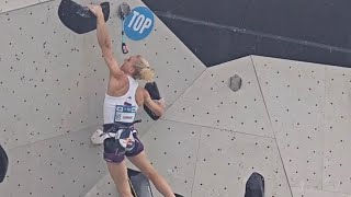 IFSC WORLD CUP Koper 2024 Womans Lead Qualification W1 Janja Garnbret leadclimbing ifsckoper [upl. by Reld406]