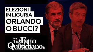 Elezioni in Liguria i dati dello spoglio Orlando o Bucci [upl. by Nivar724]