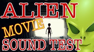 Stereo Alien Movie Sound Test 🤖👽✨ [upl. by Evonne]