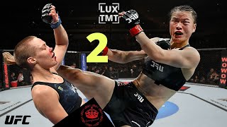 Rose Namajunas vs Weili Zhang 2  Full Fight Highlights Promo  Rose wins again [upl. by Wahs290]