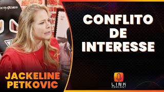 JACKELINE PETKOVIC CONTA SOBRE TRANSIÇÃO NA TV  LINK PODCAST CORTES [upl. by Rourke498]