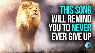 This Song Will Remind You To Never Ever Give Up Official Lyric Video NEVER GIVING UP [upl. by Lantz]