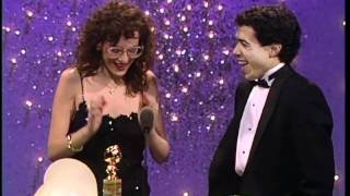 Marlee Matlin Wins Best Actress Motion Picture Drama  Golden Globes 1987 [upl. by Elexa]