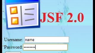 JSF JavaServer Faces Tutorial 7 Simple Login Application by Calling Method in JSF Part2 [upl. by Schreiber]