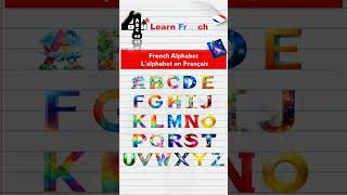 French Alphabet French ABC Letter Pronunciation  Quick Guide Shorts frenchtest ABC4U [upl. by Yro]