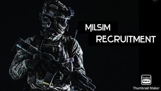 CAG MILSIM Recruitment [upl. by Araeit]