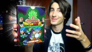 Le NUOVE LAMINCARDS LIMITATE di DBS BROLY Spacchettamento Edizione Limitata Dragon Ball Super 2019 [upl. by Atiken]