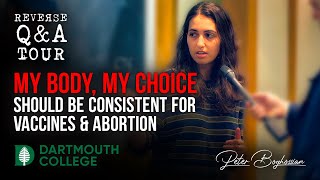 Dartmouth College quotMy Body My Choicequot for Vaccines amp Abortion [upl. by Gertie]