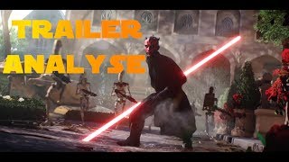 Star Wars Battlefront 2  Analyse de la bandeannonce  Assaut sur Theed [upl. by Cimbura215]